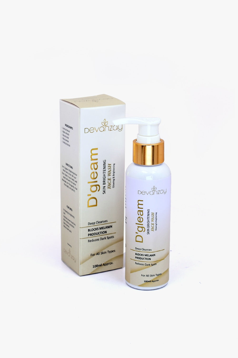 D'gleam Whitening Face Wash